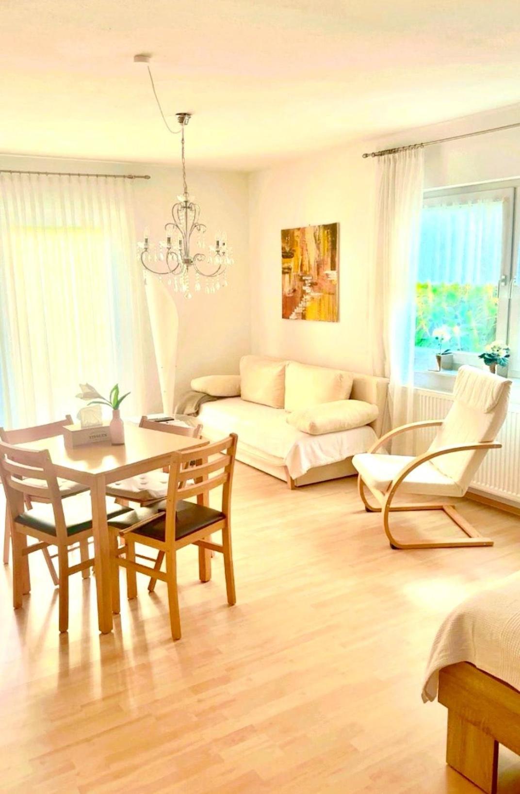 Idyllische Ferienoase Mit Traumhafter Terrasse Appartement Marburg Buitenkant foto